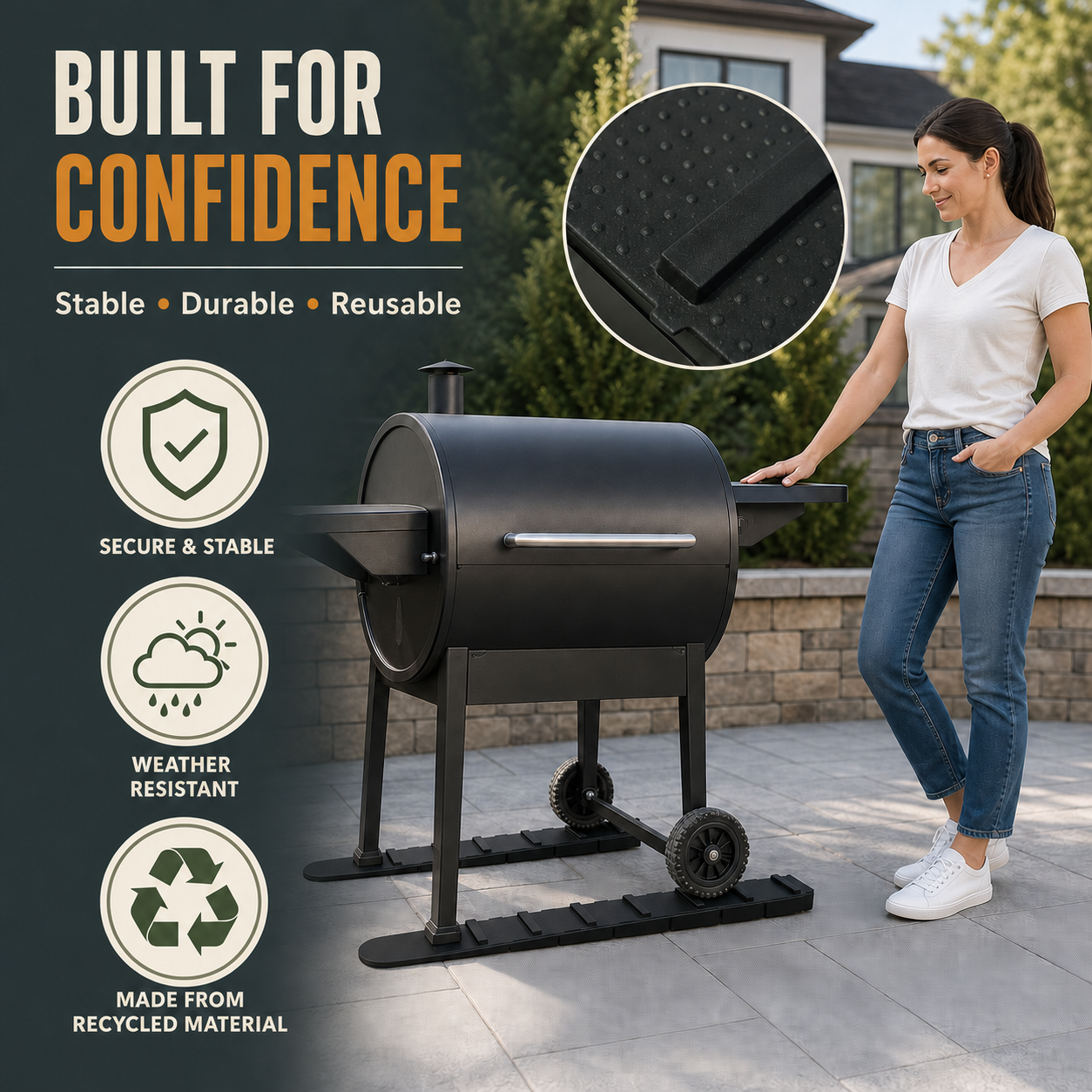 Stop the Wobble—Level Any Grill in Seconds, Tool-Free