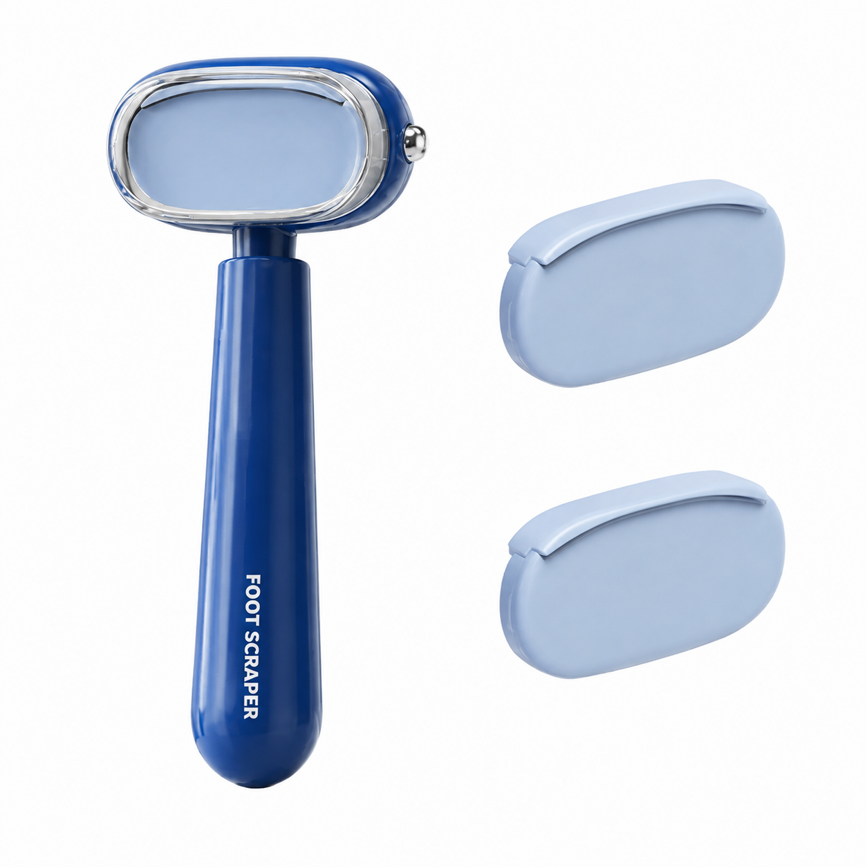 2-in-1 Foot Callus Remover – Dual-Sided Foot File with Replaceable Blade