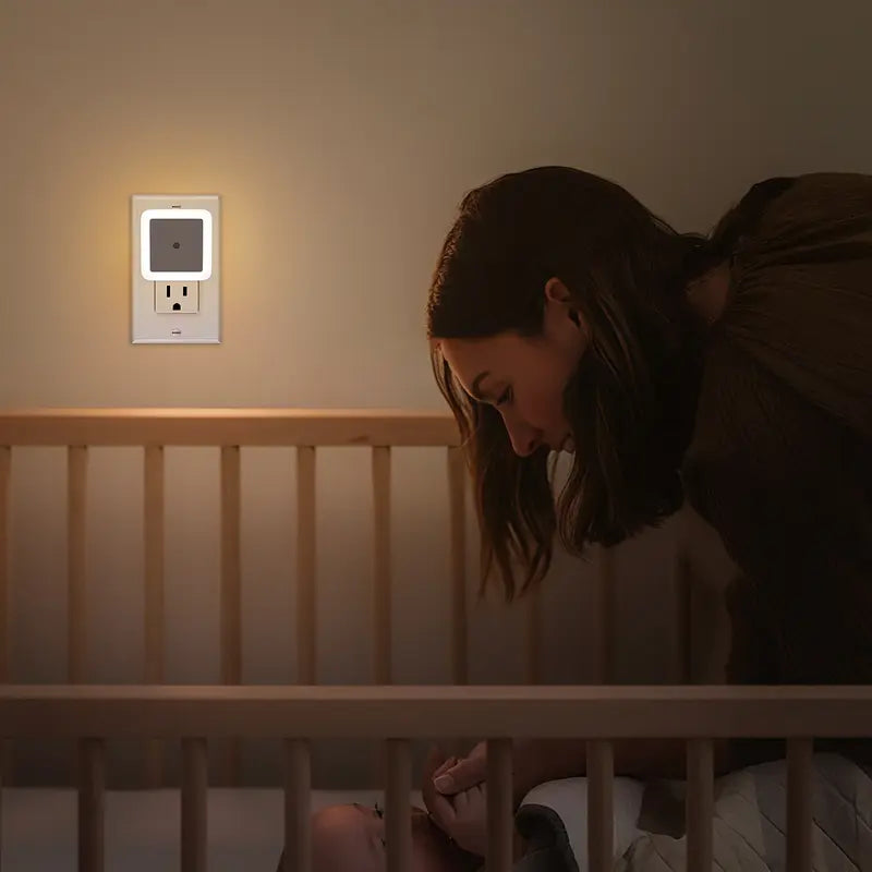 Bamafrontierma™ Night Lights Plug into Wall-Auto-On/Off