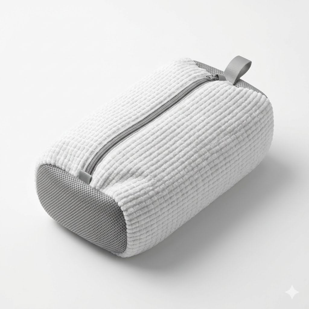 360° Chenille Sneaker Wash Bag — Stop Washing Machine Damage & Shoe Warping