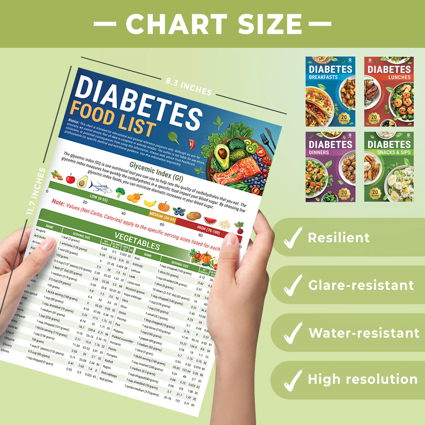 🥕A list of foods for diabetics and over 80 meal plan recipes🥕