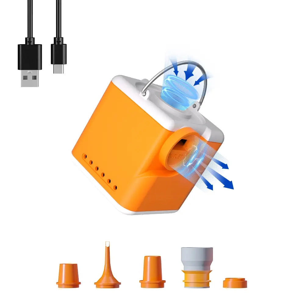 Bamafrontierman⢠Portable Mini Air Pump with LED Light