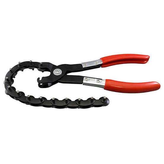 Heavy-Duty Exhaust Pipe Cutter Wrench - Professional Carbon Steel Chain Tubing Tool for Mild Steel, Aluminum & Copper