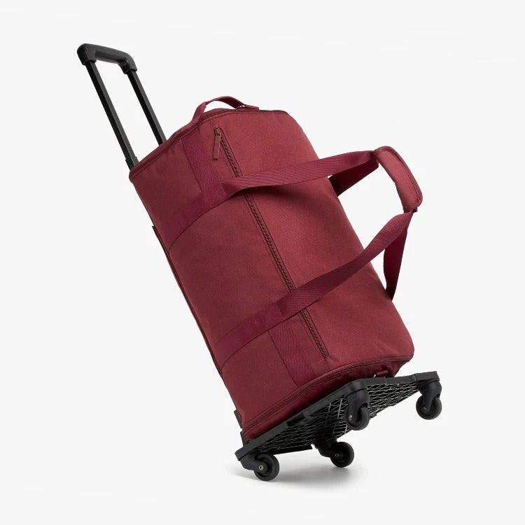 The Weekender Pro™: 2-in-1 Wrinkle-Free Rolling Garment Duffel Bag