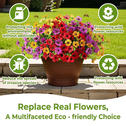 💐Everlasting Colorful Artificial Flower Bouquet💐