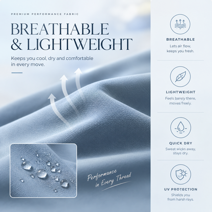 Men's Lightweight Stretch Golf Pants – Quick-drying and Breathable