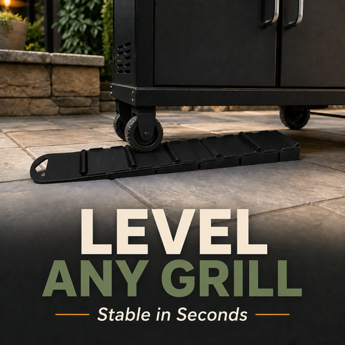 Stop the Wobble—Level Any Grill in Seconds, Tool-Free