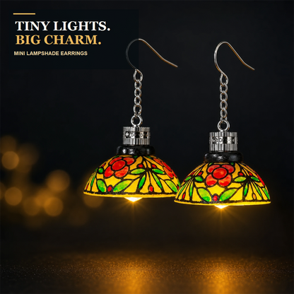 Tiny Glowing Lampshade Earrings That Turn Heads Everywhere