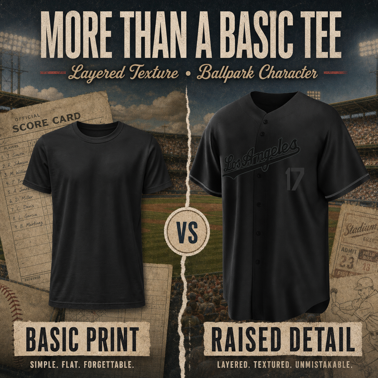 Men's Los Angeles 17 Baseball Jersey From Ballpark Nights To Weekend Streets