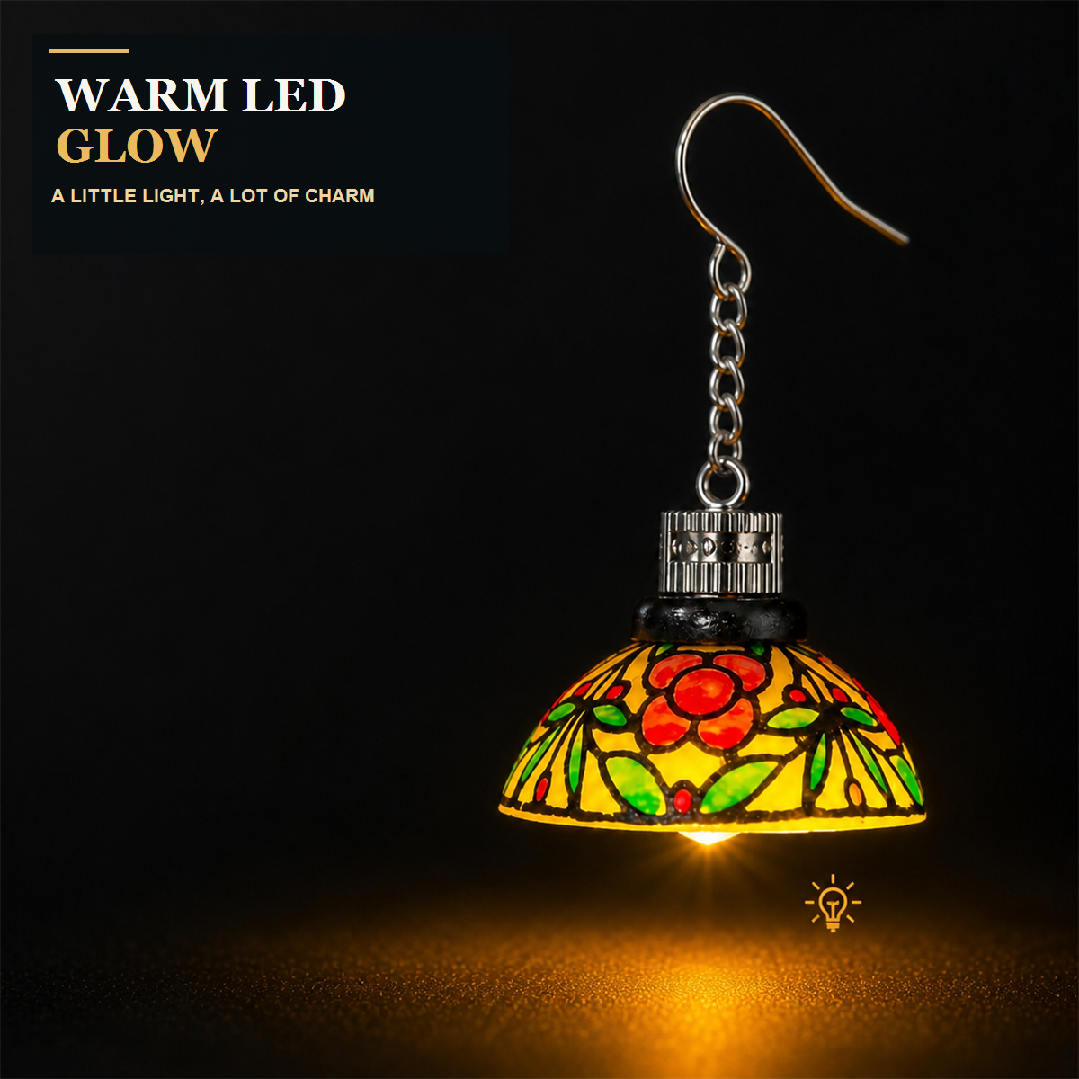 Tiny Glowing Lampshade Earrings That Turn Heads Everywhere