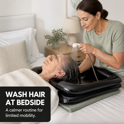 Inflatable Portable Shampoo Basin