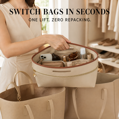 Luxury Satin Bag Insert &amp; Organizer