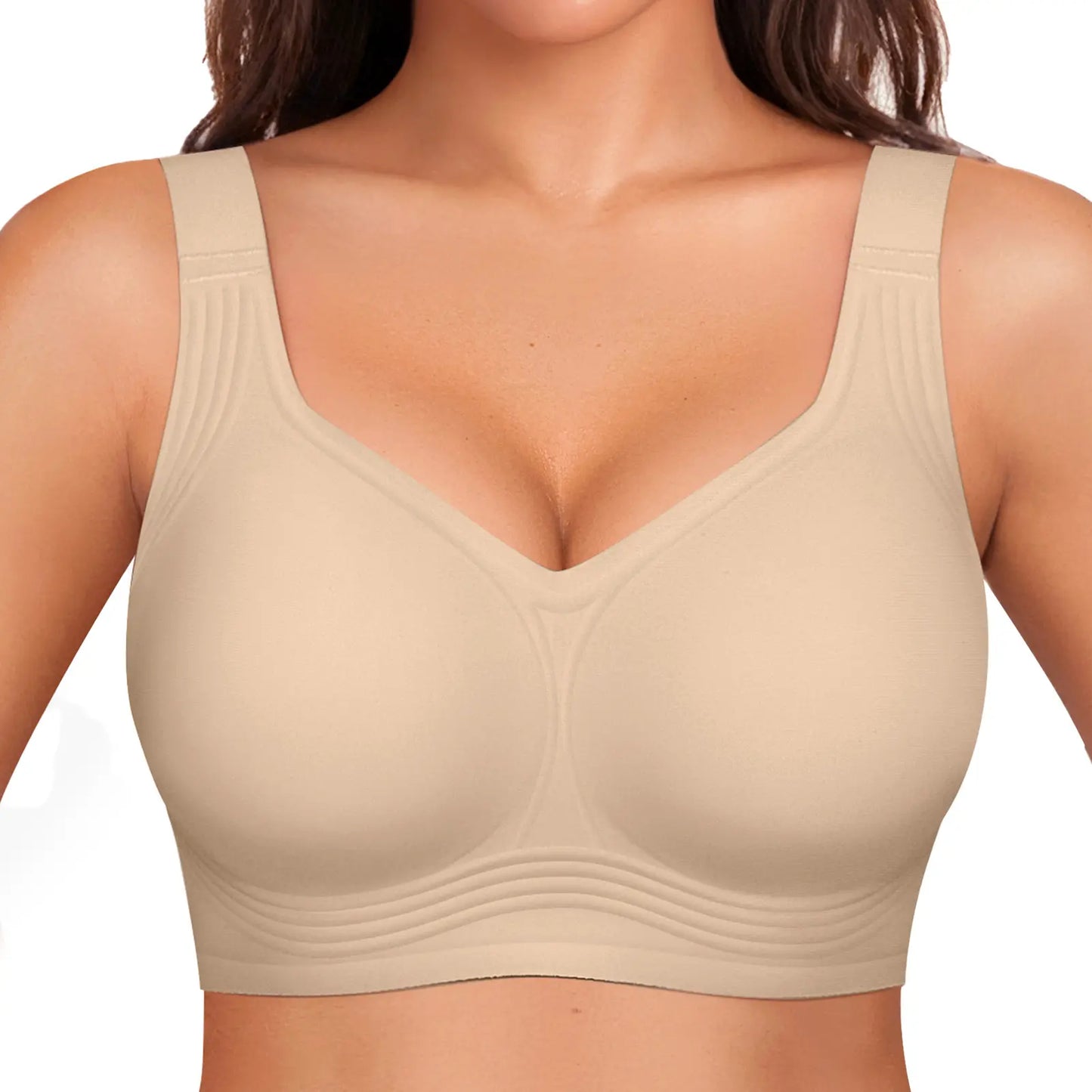 Jelly Seamless Lift Bra | Wireless Push-Up Comfort & Full Coverage
