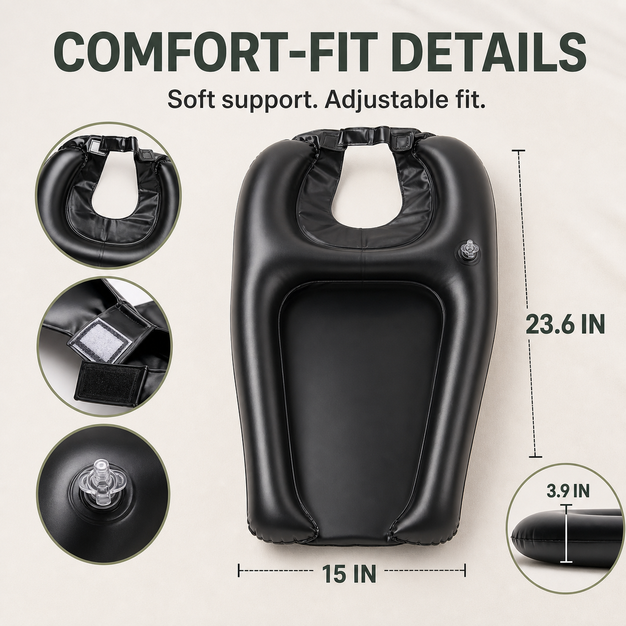 Inflatable Portable Shampoo Basin