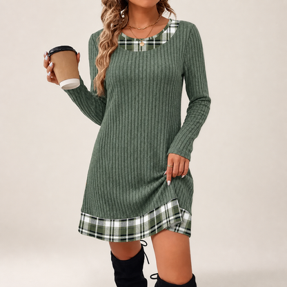 The Cozy Dress That Already Looks Styled