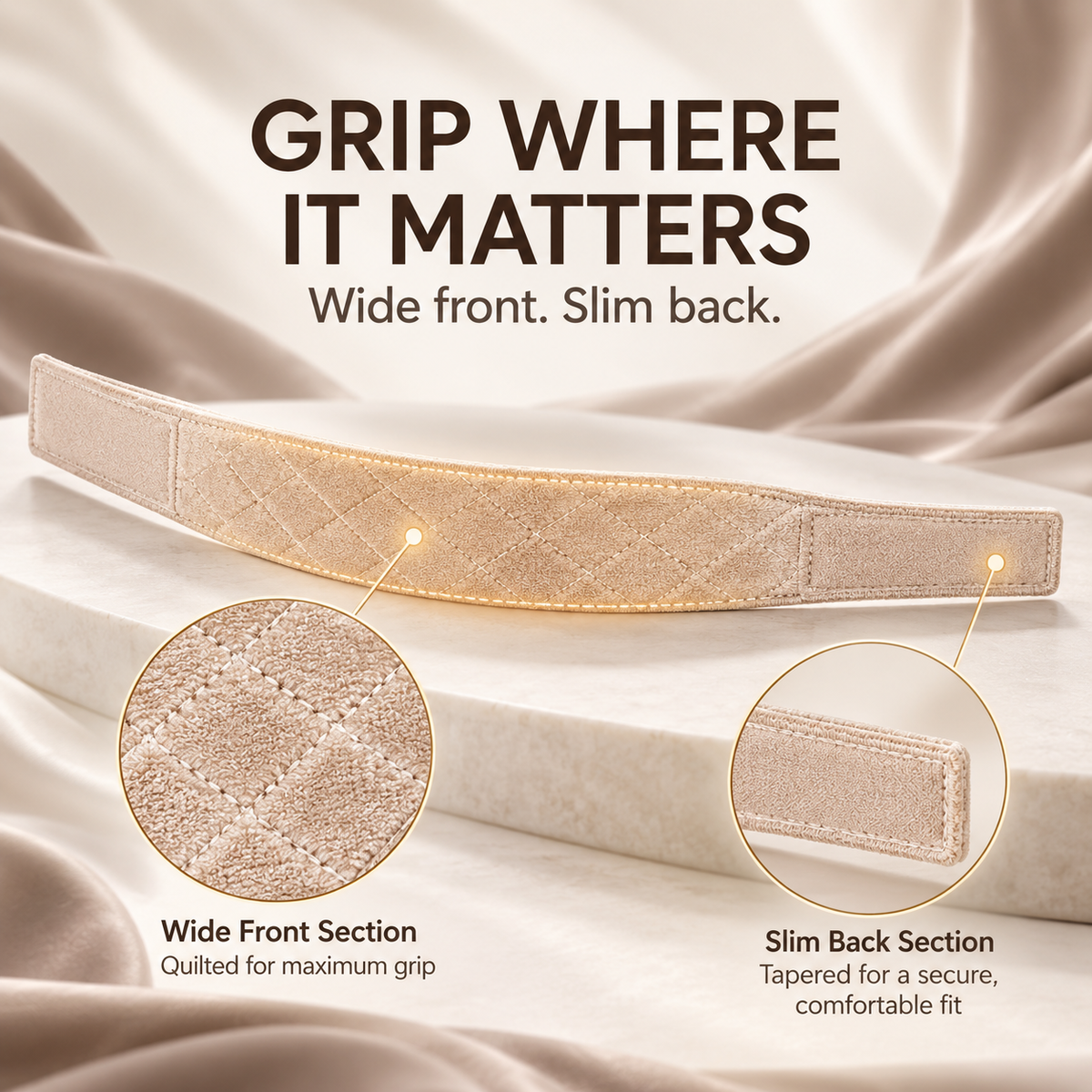 ✨️Women's Non-Slip Adjustable Velvet Wig Grip Band✨️
