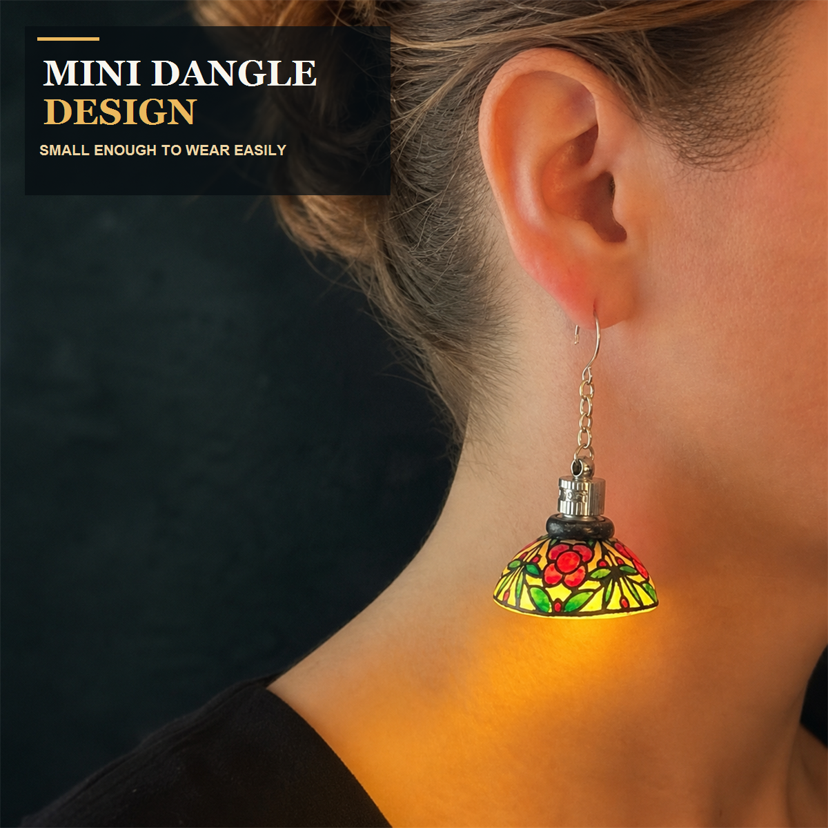 Tiny Glowing Lampshade Earrings That Turn Heads Everywhere
