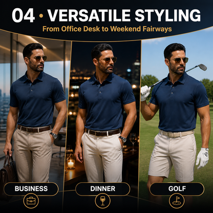 Men's Everyday Modern Stretch Polo Shirt