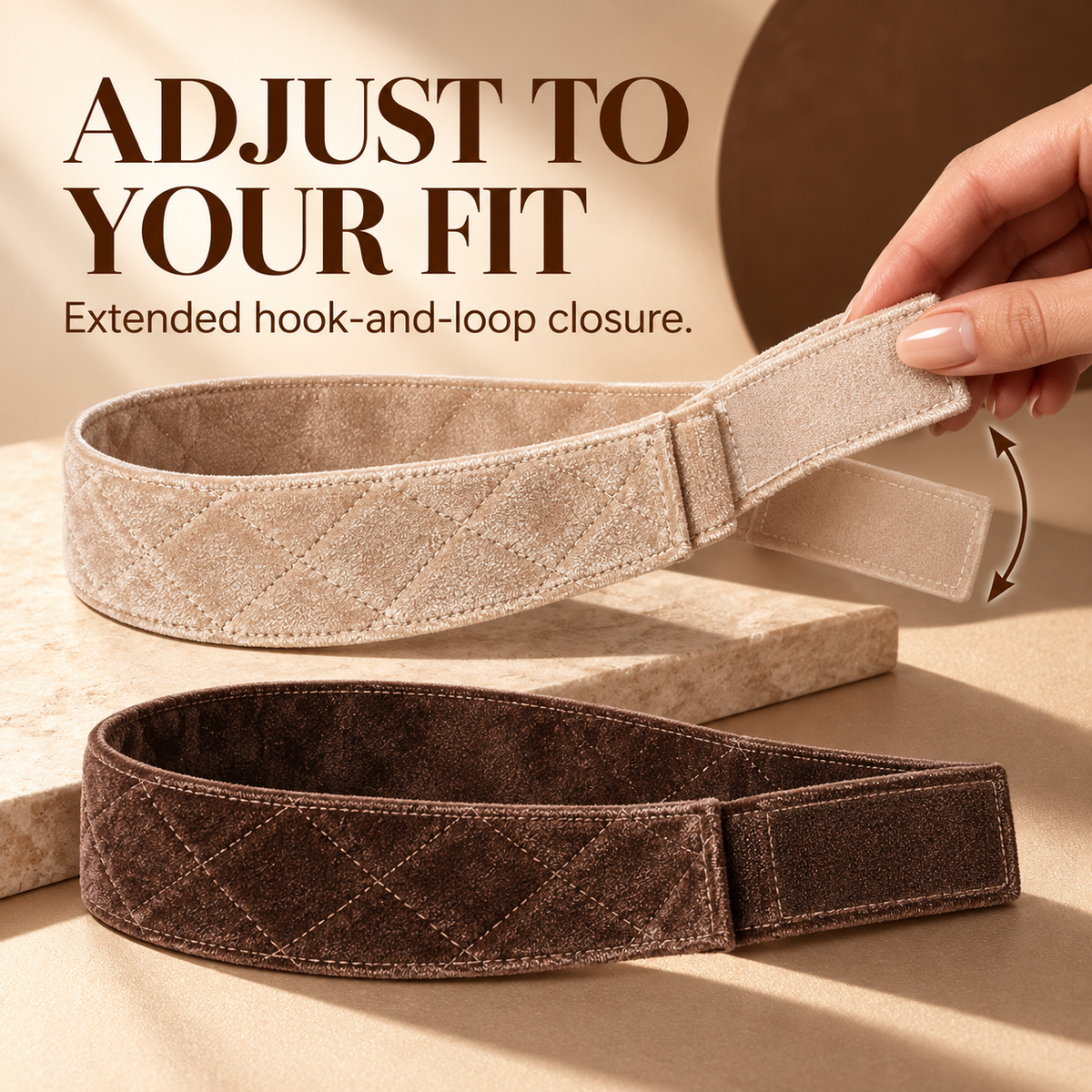 ✨️Women's Non-Slip Adjustable Velvet Wig Grip Band✨️