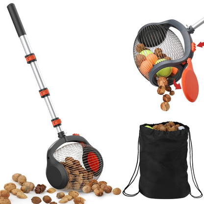 Acorn Picker Upper Roller（Suitable for 1" - 2.4" Walnuts,Hickory,Chestnuts,Pecan,Pinecone,Golf Ball）