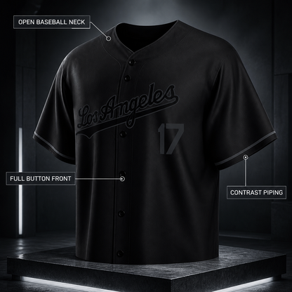 Men's Los Angeles 17 Baseball Jersey From Ballpark Nights To Weekend Streets