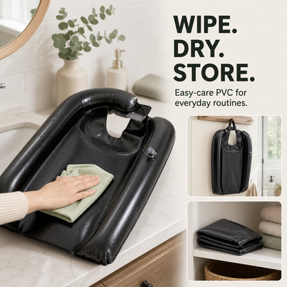 Inflatable Portable Shampoo Basin