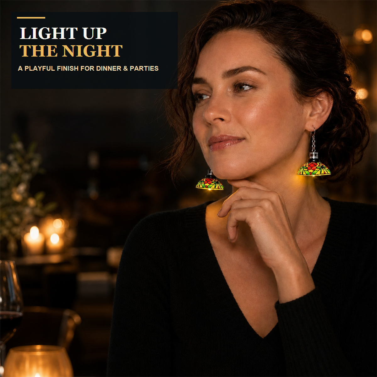 Tiny Glowing Lampshade Earrings That Turn Heads Everywhere