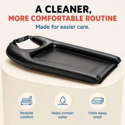 Inflatable Portable Shampoo Basin