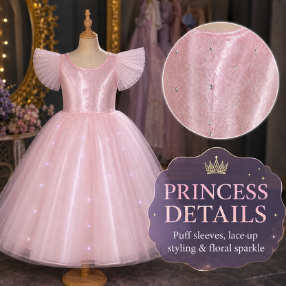 Magical Light-Up Princess Twirl Dress