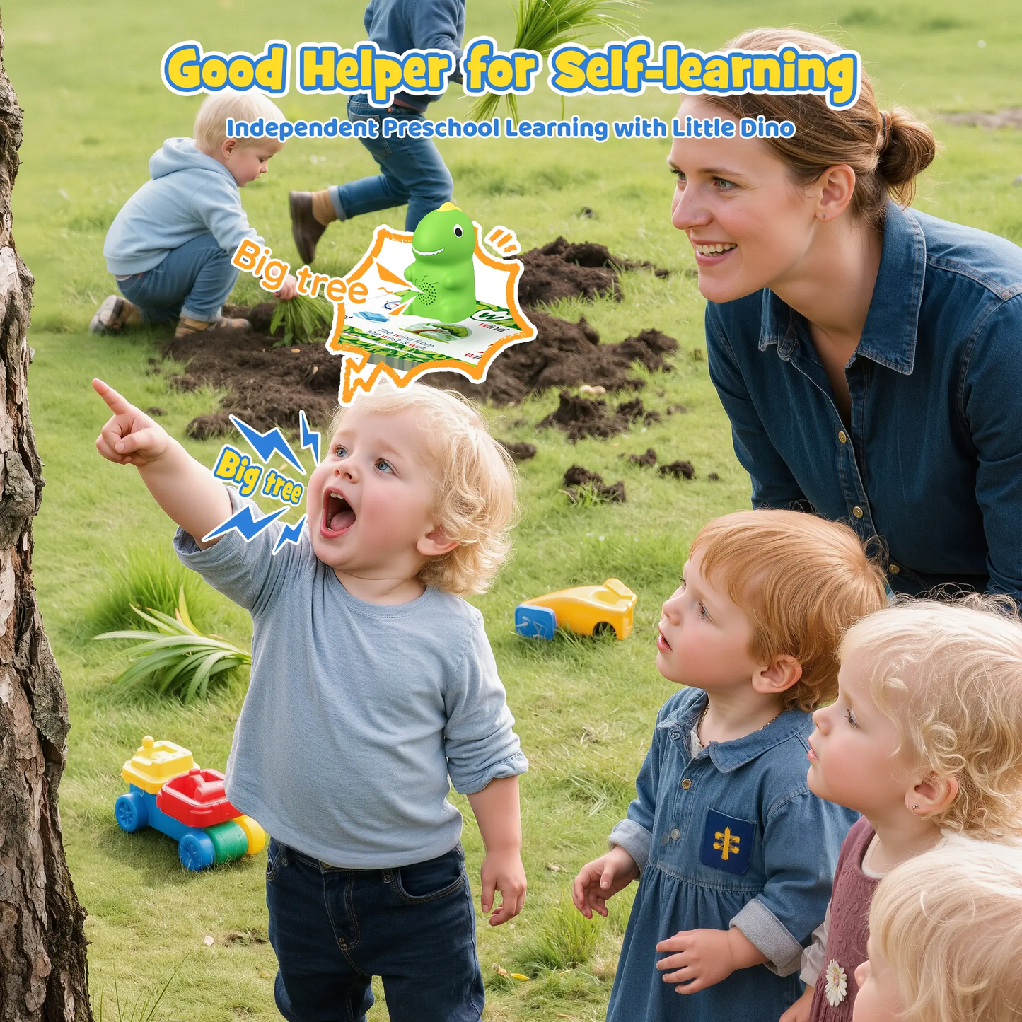 Dinosaur Interactive Learning Flashcard Set—Contains 592 words and phonics fun