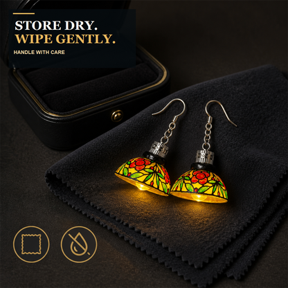 Tiny Glowing Lampshade Earrings That Turn Heads Everywhere