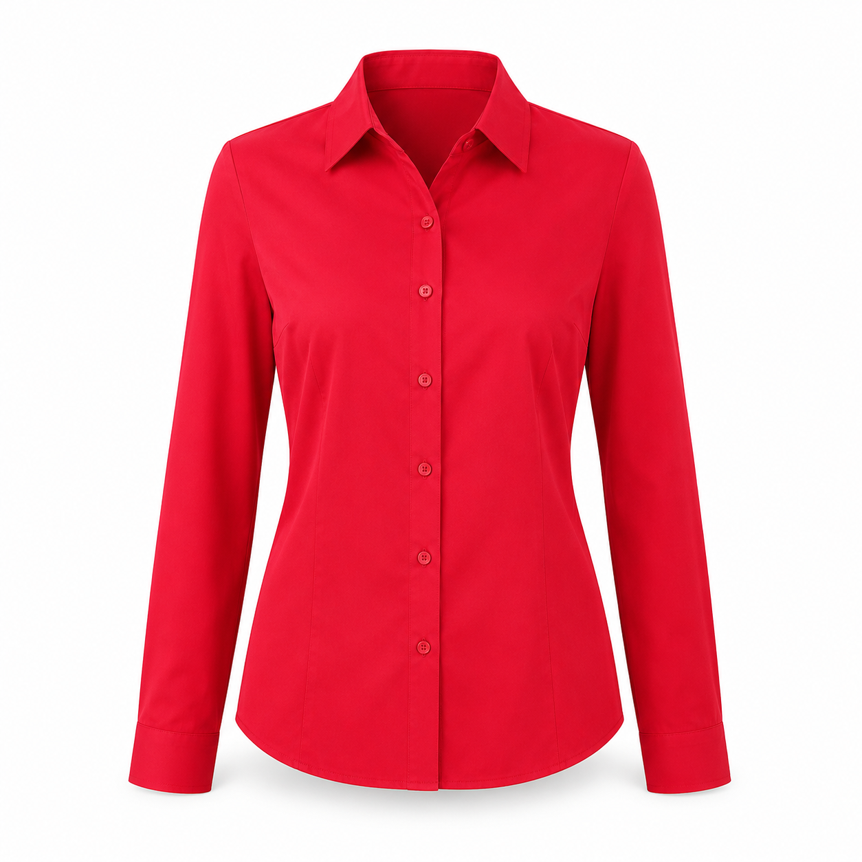 Women's Classic Fit Stretch Button-Down Shirt