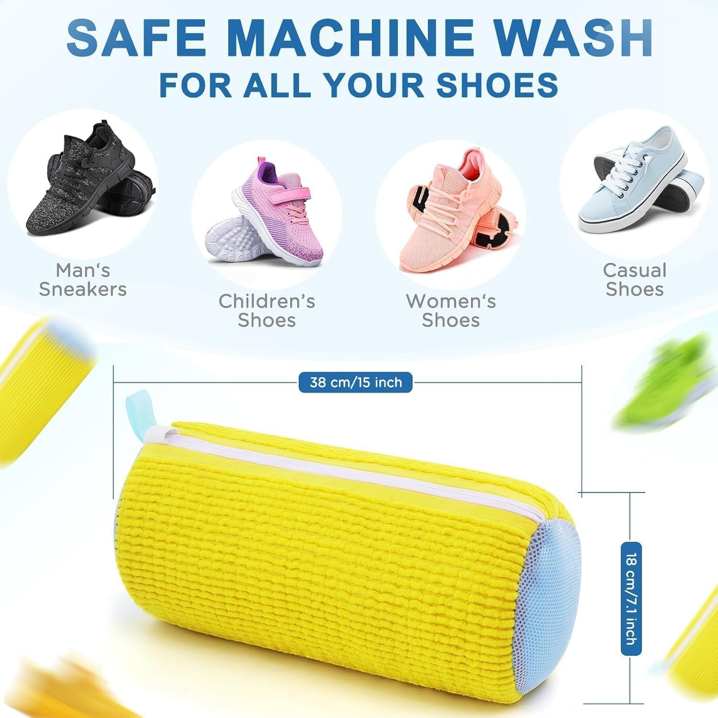 Laundry Shoe Washing Bag for Washing Machine