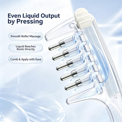 Scalp oil massage comb – targeted hair root care and massage