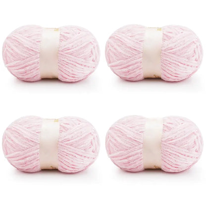 Chunky Chenille Velvet Yarn for DIY Crochet &amp; Knitting