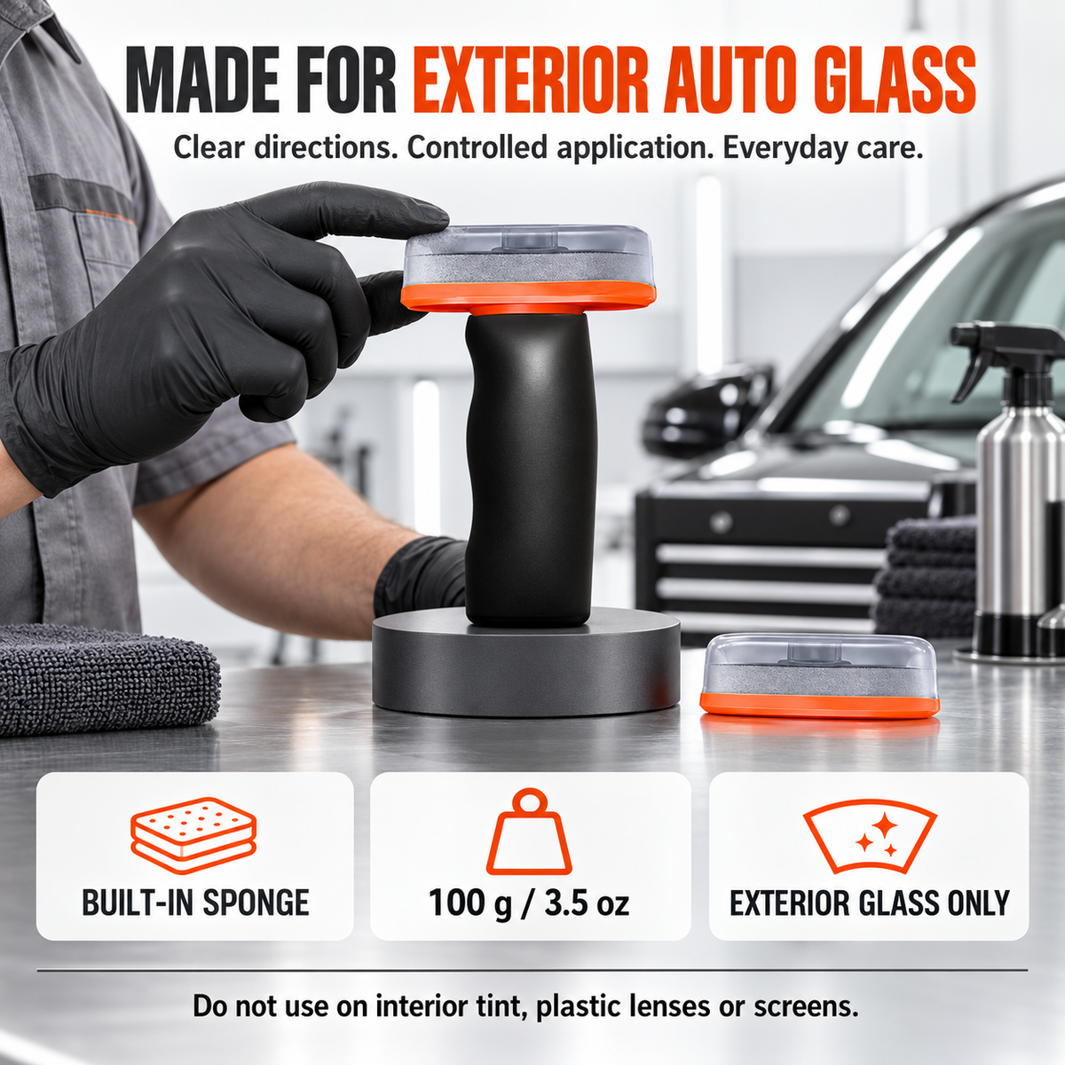 Glass Emulsion for Crystal-Clear, Rain-Ready Windshields