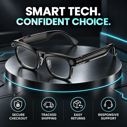 🔥Free shipping🔥AI Smart Glasses with Camera, Translation & Open-Ear Audio👓