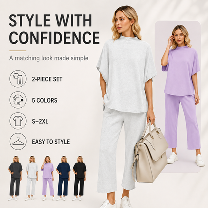 Effortless Relaxed Two-Piece Set for Everyday Style