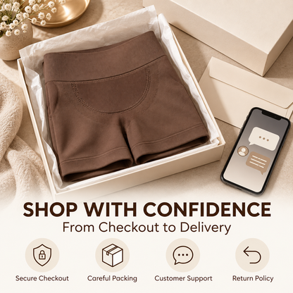 Women’s Seamless High-Waist Shaping Shorts with Butt Lift Support