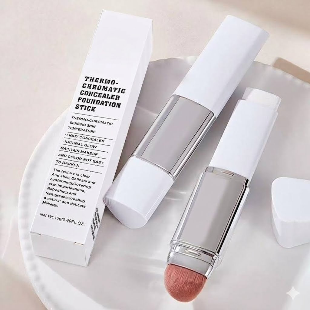 2-in-1 Foundation Stick With Built-In Brush