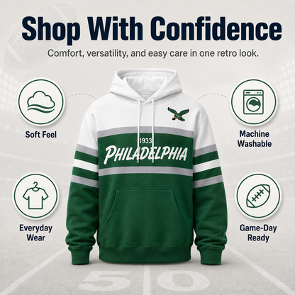 Retro Football City Hoodie