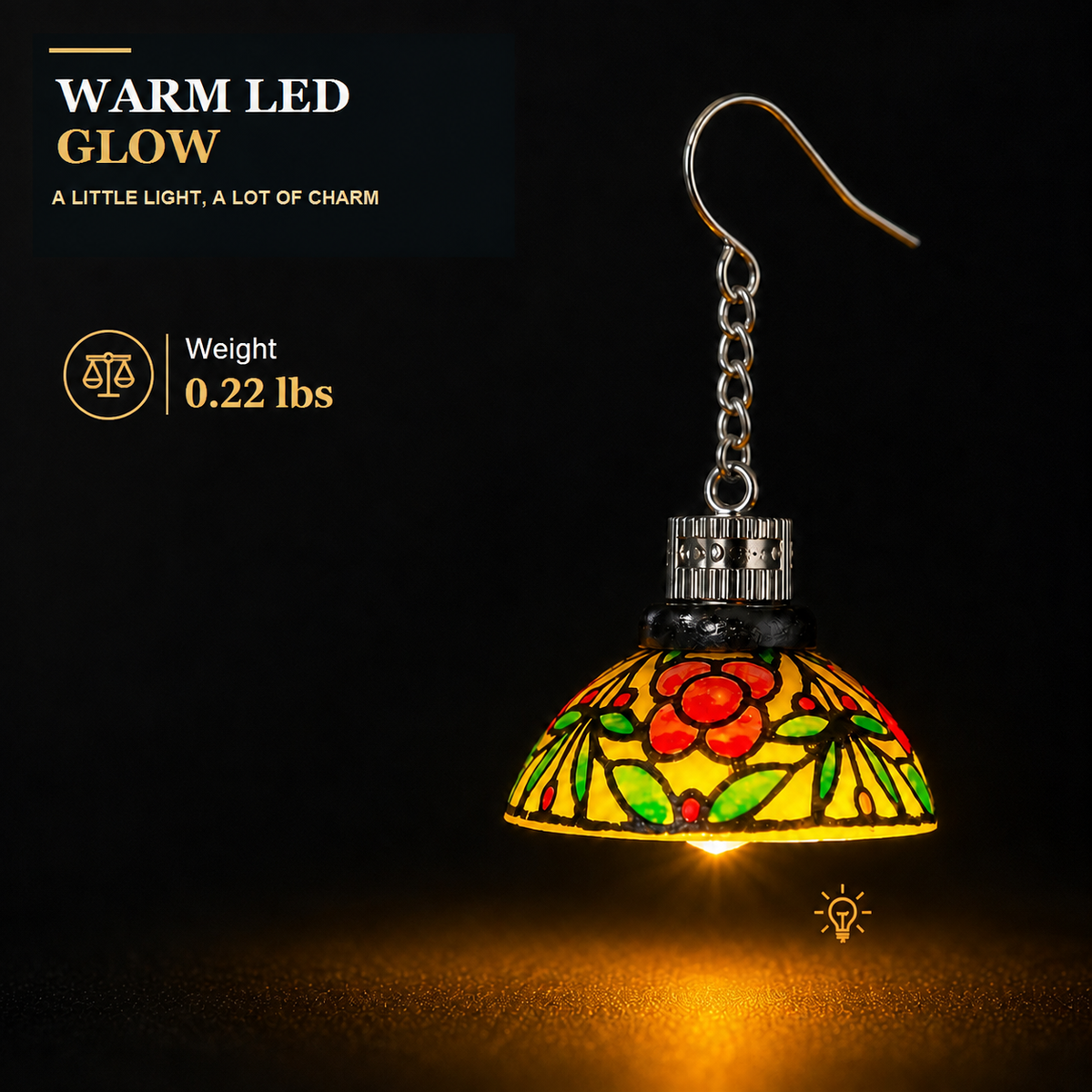 Tiny Glowing Lampshade Earrings That Turn Heads Everywhere
