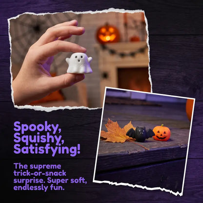 50PCS Halloween Mochi Squishy Toys Bulk Set