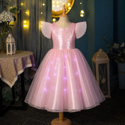 Magical Light-Up Princess Twirl Dress
