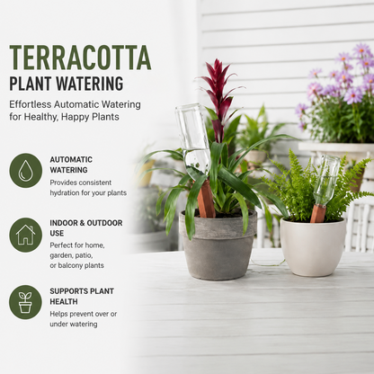 💧Ceramic Terracotta Self Watering Spikes💧