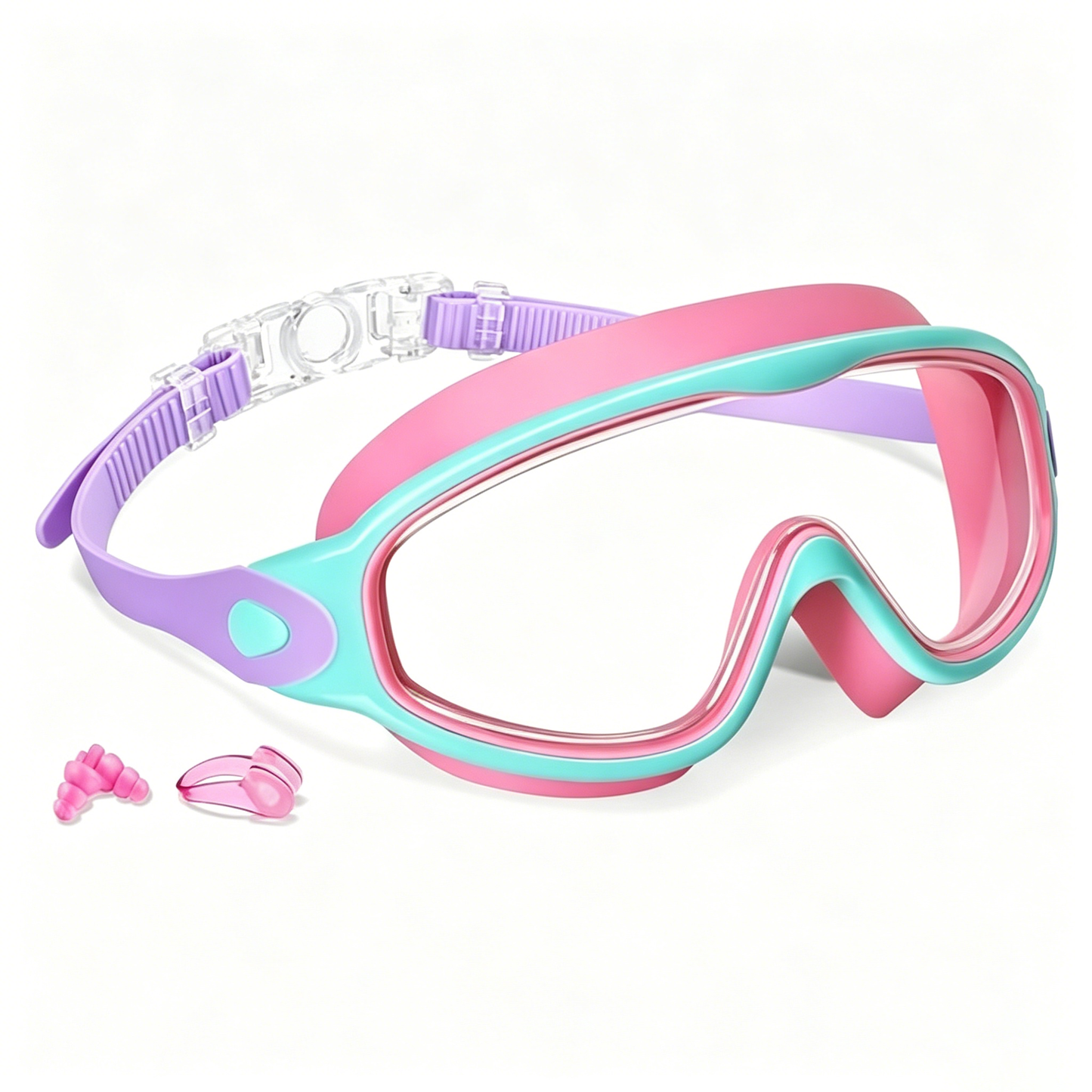 Kids Swim Goggles – Anti-Fog, UV Protection & Adjustable Fit