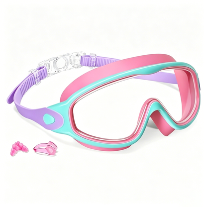 Kids Swim Goggles – Anti-Fog, UV Protection & Adjustable Fit