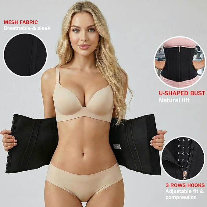 Women's Waist Trainer – Tummy Control, Butt Lift & Body Shaping