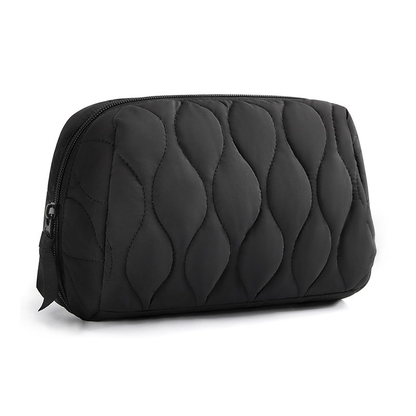 Large Capacity Quilted Fluffy Storage Bag For Women