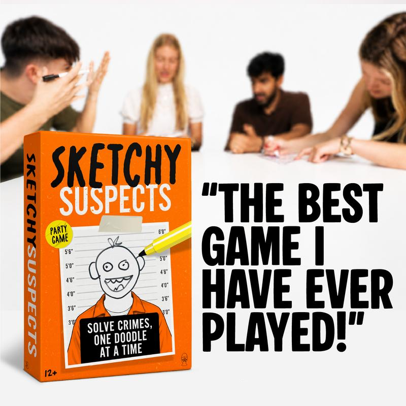 Hilarious Police Sketch Party Game - Draw the Criminal Based on Terrible Descriptions